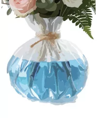 Bulle d’eau pour fleurs